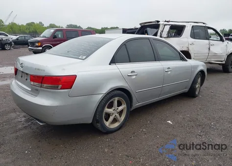 2007 Hyundai Sonata Se/Limited из США, поврежденный, VIN 5NPEU46F77H209567